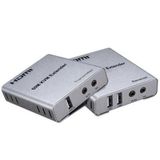 Teknodayım SENSEI 60 METRE 1080P CAT6 KVM EXTENDER (HDMI+USB+IR)