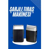 teknodayım Taşınabilir Şarjlı Kablosuz Mini Tıraş Makinesi Sinek Kaydı Tıraş