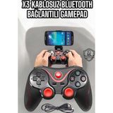 Teknodayım Teknocanmarketing Game Stick Android Uyumlu Gamepad X3 Standlı Oyun Kolu Bluetooth Bağlantılı
