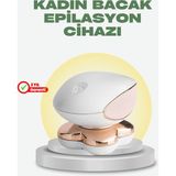 Teknodayım Vücut Tüy Temizleme Cihazı Ağrısız Tıraş Dört Kesici Başlık - Ahşap