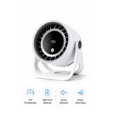 Teknodrone 199 Kademeli Şarjlı Mini Turbo Vantilatör Dijital Ekranlı Güçlü Hava Akışlı Masaüstü Fan 1200 Mah