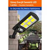 TeknoEser Güneş Enerjili Sensörlü LED Dış Mekan Lamba | Hareket Algılayıcı, Su Geçirmez Duvar Aydınlatması