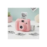 TeknoEser Sevimli Ayıcık Tasarımlı Anında Baskı Çocuk Dijital Fotoğraf Makinesi Termal Baskılı Kamera