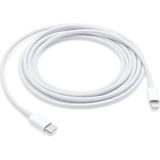 Teknofone 2 Metre Apple Iphone Uyumlu Usb-C To Lightning (2m) Hızlı Şarj Kablosu Iphone 11 12 13 14 Pro Max Tüm Modellere Uyumlu - Beyaz