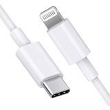 Teknofone Apple iPhone Uyumlu Usb-C To Lightning Hızlı Şarj Aleti Kablosu 2 Adet Apple iPhone 11 12 13 14 Pro Max Plus Tüm Seriler - Beyaz