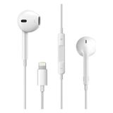 Teknofone Iphone Uyumlu Lightning Giriş Kablolu Mikrofonlu Kulaklık Tüm Iphone 7 8 x Xr Xs Se 11 12 13 14 Pro Max Modellerine - Beyaz