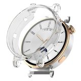 Teknoft Huawei Watch GT4 41mm için Saati Tam Saran TPU Ekran Koruyuculu Çizilme ve Darbelere Karşı Koruma Sağlayan Dokunmatik Etkilemeyen Silikon Kılıf (Şeffaf, GT4 41mm)