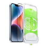 Teknoft iPhone 13 Pro Max-14 Plus İçin Kolay Kurulum Kitli Takılırken Camın Altında Kesinlikle Toz Bırakmayan Ekstra Güçlendirilmiş Tam Koruma Sağlayan Lazer Kesim Premium Ekran Koruyucu Kırılmaz Cam