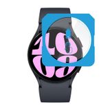 Teknoft Samsung Galaxy Watch 6 40mm için 2'li Paket (2 Adet) Kolay Kurulum Otomatik Hizalama Aparatlı Şeffaf 9H Sertliğinde Gerçek Temperli Cam Ekran Koruyucu (Galaxy Watch 6 40mm)