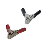Teknogöz IC-244 Mini Akü Maşası - Siyah+Kırmızı - 7cm - 1 Takım (2 Adet)