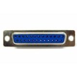 Teknogreen 25 Pin 2 Sıra D-Sub Dişi Şase Konnektör