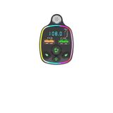 TEKNOHANE Bluetooth Çakmaklık FM Transmitter USB TYPE-C MP3 SD Kart Flash