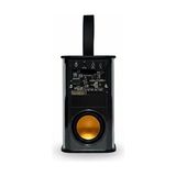 Teknohane Işıklı Taşınabilir Bluetooth Wireless Mini Hoparlör Kablosuz Ses Bombası - Siyah