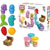TeknoKapsül 03994 Art Craft Deniz Kızı Hamur Set 168 gr -Fentoys