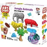 TeknoKapsül 03997 Orman Hayvanları Hamur Set 168 gr -Fentoys