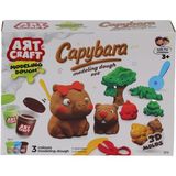 TeknoKapsül 04136 Art Craft Capy Bara Hamur Set 168 gr