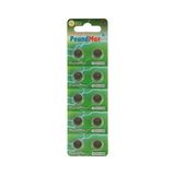 TeknoKapsül 10 Adet LR44 AG13 A76, G13, L1154, SR44, G13A 1,5 V Alkalin Düğme Pil Paketi Cıva Içermeyen, Sızdır