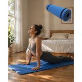 TeknoKapsül 10 mm Fitness Pilates Matı Kaydırmaz Taban Konforlu Spor Minderi Hafif Taşınabilir
