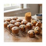 TeknoKapsül 100 Adet Kek Kapsülü Muffin Kalıbı Yanmaz Yapışmaz Yağlı Kağıttan Tek Kullanımlık Fırın Uyumlu Kek
