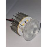 TeknoKapsül 10'lu Paket Dekoratif Yuvarlak Tente Içi (Kasasız) LED Armatür 12V Gün Işığı 3000K - 1 - 10 W - Amber