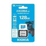 TeknoKapsül 128GB Exceria G3 Micro Sdxc U1 V30 A2 4K 160/50MB/SN Hafıza Kartı (Sd Adaptörlü)