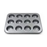 TeknoKapsül 12'li Metal Muffin Kek Kalıbı BZ-DDFC7740