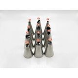TeknoKapsül 12’li Profesyonel Paslanmaz Çelik Pastacı Duy Seti – Detaylı Dekorasyon ve Süsleme Uçları