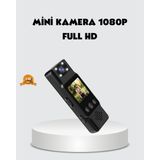 TeknoKapsül 180 Derece Dönebilen Mini Kamera Full Hd Tft Ekran Hareket Sensörlü