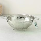 TeknoKapsül 19 cm Çelik Tel Ayaklı Metal Kulplu Süzgeç BZ-200700035096