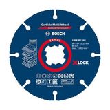 TeknoKapsül 1x Expert Carbide Multi Wheel X-Lock Kesici Diskler (Sert Ahşap, Çivili Ahşap, Plastik, Alçıpan Panel, Ø 115 Mm, Aksesuar Küçük Avuç Taşlama Makinesi)