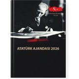 TeknoKapsül 2026 Atatürk Ciltli Ajanda Müzkli Kristal Portre