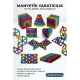 TeknoKapsül 216 parca 5mm manyetik top seti sihirli miknatisli kup yapi oyuncak stres ve rahatlama icin eglenceli manyetik toplar YT216NEOCUBE