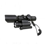 TeknoKapsül 3-10x42 Zoomlu Av Tüfeği Dürbünü Lazeri Zenon Fenerli M9 Avcılık Aksesuarı KRG-MBYUTDU-969