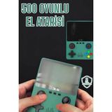 TeknoKapsül 3.5 Inç Ekran 1000 Oyunlu Oyun Konsolu El Atarisi Miüzik Dinleme Kitap Okuma -