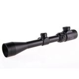 TeknoKapsül 3-9x40 Zoomlu Çıft Işıklı Av Tüfeği Dürbünü Montaj Kelepçeli KRG-MBYUTDU-1063