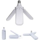 TeknoKapsül 3 Kollu Pervane Modeli Beyaz LED Lamba Ampul 24W - E27