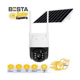 TeknoKapsül 3 Mp Wifi Solar Kablosuz Güvenlik Kamerası BS-2090