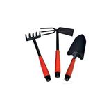 TeknoKapsül 3 Parça Hobi Bahçe Seti Tırmık Kürek Bahçıvan Seti ÖZS-9575 1410 - Ahşap