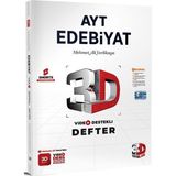 TeknoKapsül 3D Yayınları Ayt Edebiyat Video Destekli Defter