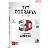 TeknoKapsül 3D Yayınları Tyt Coğrafya Video Destekli Defter