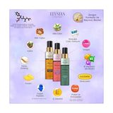 TeknoKapsül 3’lü Sıvı Saç Kremi Seti - Biotin & Collagen - Organik Argan & Keratin - Biberiye & Çay Ağacı Durul