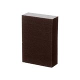 TeknoKapsül 3m CP000-6P-CC Zımpara Süngeri Ekstra Ince Kumlu, 3-3/4" x 2-5/8", Siyah, 6 Adet - Option-1