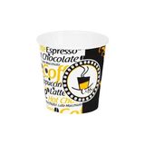 TeknoKapsül 4 Oz Desenli Kalın Karton Bardak, 100 ml Kağıt Bardak Türk Kahvesi Espresso Için 100 Adet (100,