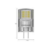 TeknoKapsül 4058075431997 LED Star Ampul Pin cl 30 2.5W, 2700 Kelvin, Sarı Işık G4 Duy, Sarı - 1 - 10 W - Amber