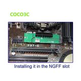 TeknoKapsül 4436 M.2 Ngff SSD To Pci-E 4x Çevirici Dönüştürücü Kart Adaptörü
