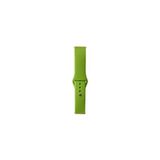 TeknoKapsül (4685) Yeşil Band Serisi 20MM Klasik Kordon Silikon Strap Kayış-Yeşil Gear S2