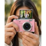TeknoKapsül 48 Mp Vlog Kamera 1080P Video Flip Screen Uzun Pil Ömrü Selfie Kamera
