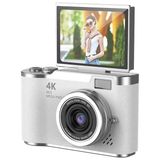 TeknoKapsül 4K Dijital Video Kamera 48MP 18X Zoom Flaşlı (32GB) Kart Dijital Vlog Fotoğraf Makinesi Türk - Seçenek