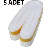TeknoKapsül 5 Adet Yapışkanlı Kapı Altı (Eşik) Bandı Isı Yalıtım Süngeri 90 cm