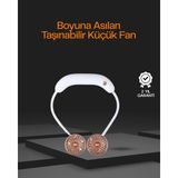 TeknoKapsül 5 Kanatlı Sessiz Mini Fan 3 Vitesli Katlanabilir Asılabilir